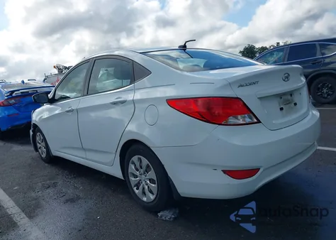 2016 Hyundai Accent Se z USA, uszkodzony, nr VIN KMHCT4AEXGU064907